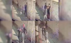 Spreyle 250 bin dolarlık gasp kamerada