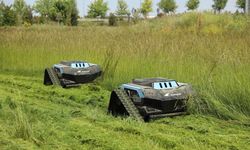 Diyarbakır'da yeni nesil robotlar sahaya çıktı