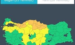 AFAD’dan ‘sarı’ ve ‘turuncu’ kodlu uyarı
