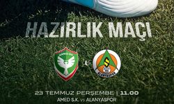 Amedspor, Alanyaspor ile hazırlık maçında karşılaşacak