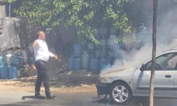 Diyarbakır’da araba bomba gibi patladı