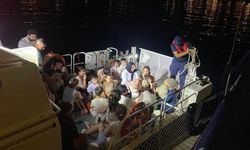 Bodrum açıklarında 40 göçmen yakalandı; 2 gözaltı