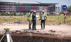 Diyarbakır'da Şehir Hastanesinin bölgesinin altyapısı oluşturuluyor