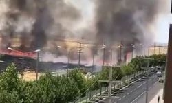 Diyarbakır'da anız yangını