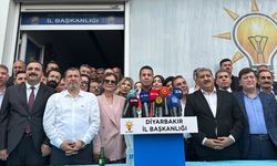 Diyarbakır'a yeni atanan AK Parti İl Başkanından Amedspor atkısı ile süreç mesajı