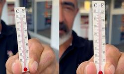 Diyarbakır'da sıcaklardan bunalan vatandaşlar güldürdü