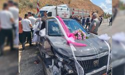 Düğün konvoyunda kaza: 9 yaralı