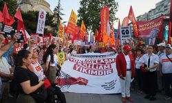 İstanbul'da NATO karşıtı yürüyüş