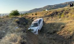 Şarampole devrilen otomobilde 6 yaralı