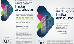 Quick Sigorta'nın halka arzında talep toplama başladı