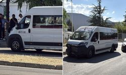 İşçi servisi otomobille çarpıştı: 11 yaralı