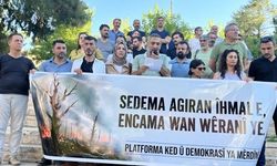 Mardin'de yangın açıklaması