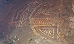 Mardin'de 1500 yıllık mozaik ele geçirildi