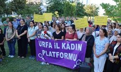 Urfa’da kadınlardan protesto eylemi