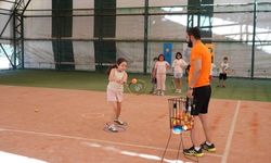 Diyarbakır’da tenis kortlarına yoğun ilgi