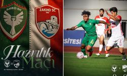 Amedspor Zahospor  karşılaşması ilk yarı golsüz kapandı