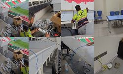 Güneydoğu Gazeteciler Cemiyeti’nin girişimiyle basın tribününde çözüm