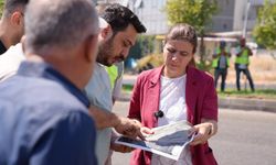 Diyarbakır'da Eşbaşkan Bucak üst yapı çalışmalarını inceledi