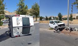 Diyarbakır’da trafik kazası: 2 yaralı