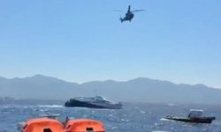 Girne açıklarında feribot battı: 267 yolcu denize düştü