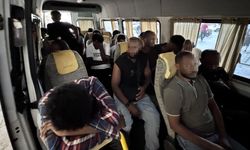 Minibüste 19 göçmen yakalandı