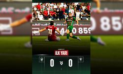 Diyarbakır’da ilk yarıda gol sesi çıkmadı