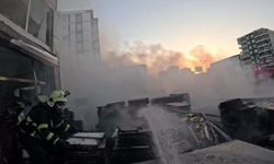 Diyarbakır'da itfaiyenin yangına müdahalesi kaydedildi