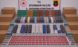 Diyarbakır'da çok sayıda kaçak ürün yakalandı