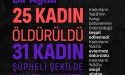 KCDP: Temmuz ayında 25 kadın öldürüldü