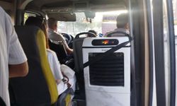 Diyarbakır’da şehir içi ulaşımda dikkat çeken serinletme çözümü