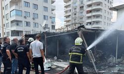 Şanlıurfa'da iş yerinde yangın