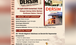 ‘1990’larda Dersim’ kitabı okurlarla buluşacak