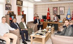 AK Parti İl Başkanından Rektör Eronat'a ziyaret