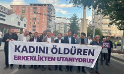 Diyarbakır’da erkekler kadın cinayetlerine karşı yürüyor