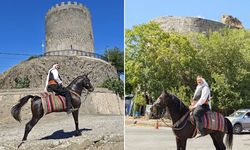 Atlarına sevgisinden nalbant oldu