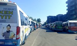 Diyarbakır’da Özel Halk Otobüsü kontak kapattı