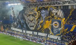 Fenerbahçe taraftarından özel koreografi