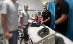 Zor durumdaki kadına Özer Sanal'dan destek
