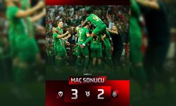 Amedspor liderliği Beşiktaş'a kaptırmadı:3-2
