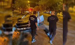 Takla atan otomobilin sürücüsü ağır yaralandı