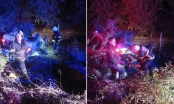 Adıyaman’da şarampole yuvarlanan otomobilde 3 yaralı