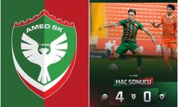 Amedspor Alanyaspor’a 4-0 yenildi