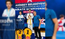 Çermikli karateciler Gaziantep’te çifte şampiyonluk kazandı