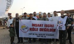 Diyarbakır’daki inşaat işçilerinden anlaşmalara uyulması çağrısı