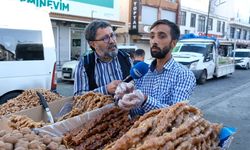 Diyarbakır’da tezgahlar, pestil ve cevizli sucukla şenlendi