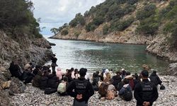 34’ü çocuk 62 düzensiz göçmen yakalandı