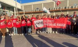 İşten çıkarılan işçiler için yürüyüş