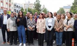 Belediye meclisinde kadına şiddet protestosu