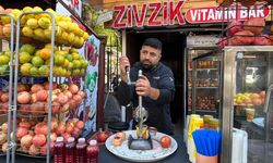 Diyarbakır’da sonbaharın gözdesi nar suyu