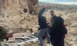 Kapadokya'da Peri Bacası çöktü: 2 kişi hayatını kaybetti